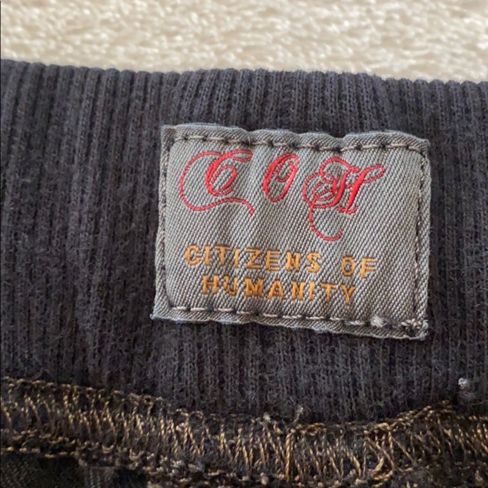 Citizens of humanity black jogger style pant 29 - Picture 6 of 9